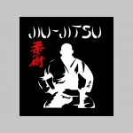 JIU - JITSU modrobiela pánska zimná bunda s obojstranným logom, materiál 100%polyester (obmedzené skladové zásoby!!!!)